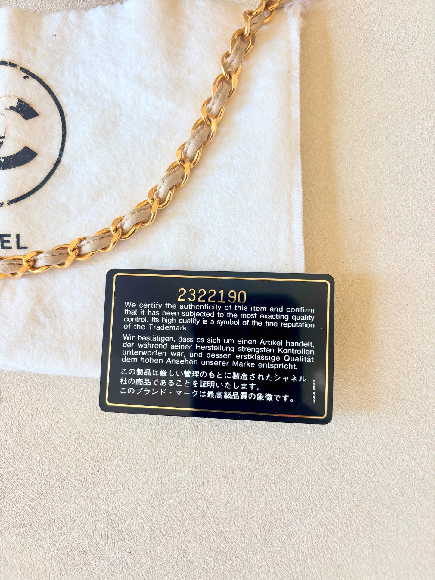 CHANEL Sac Caméra