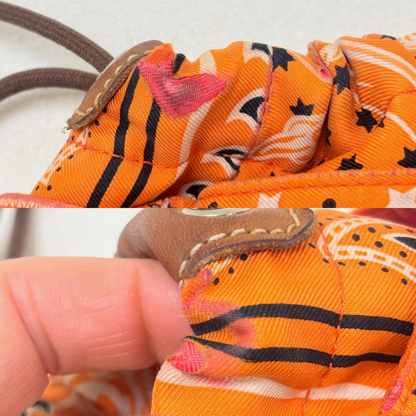 HERMÈS Pochette Fourbi Bandana