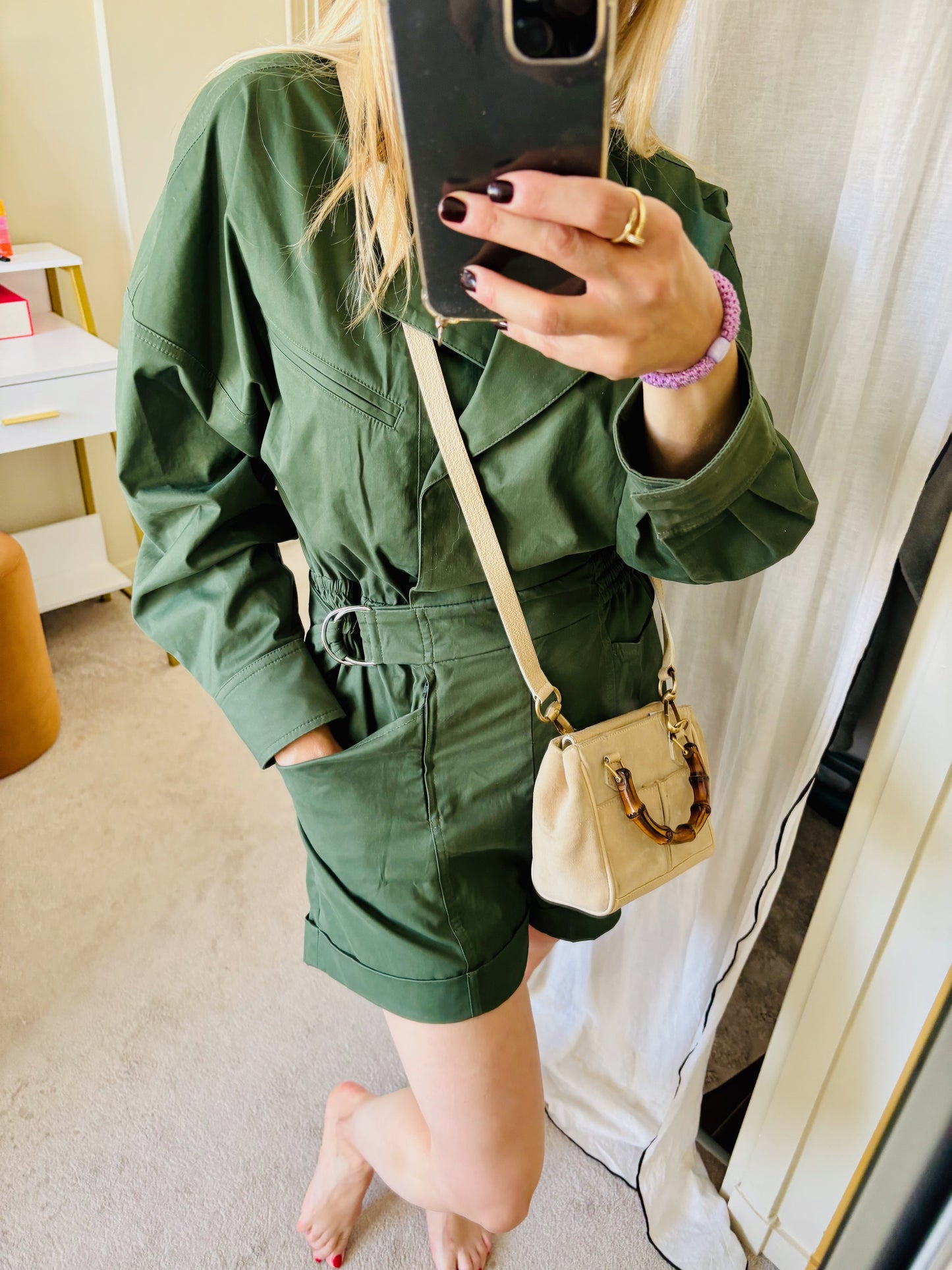 GUCCI Mini-sac bambou