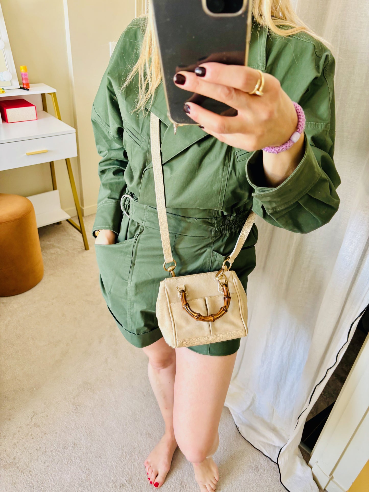 GUCCI Mini-sac bambou