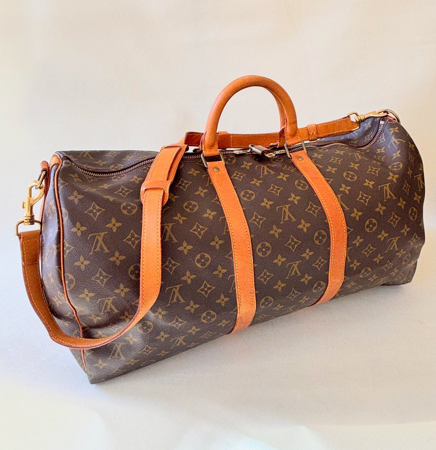 LOUIS VUITTON Sac Keepall 55 Bandoulière