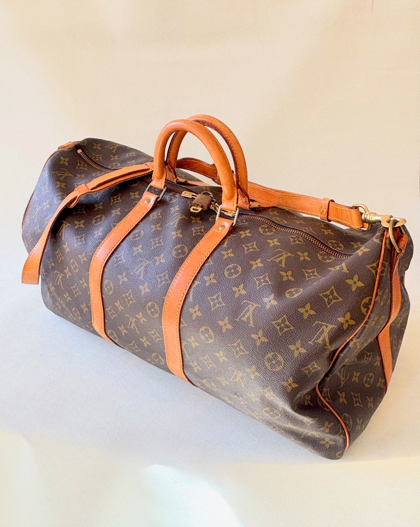 LOUIS VUITTON Sac Keepall 55 Bandoulière