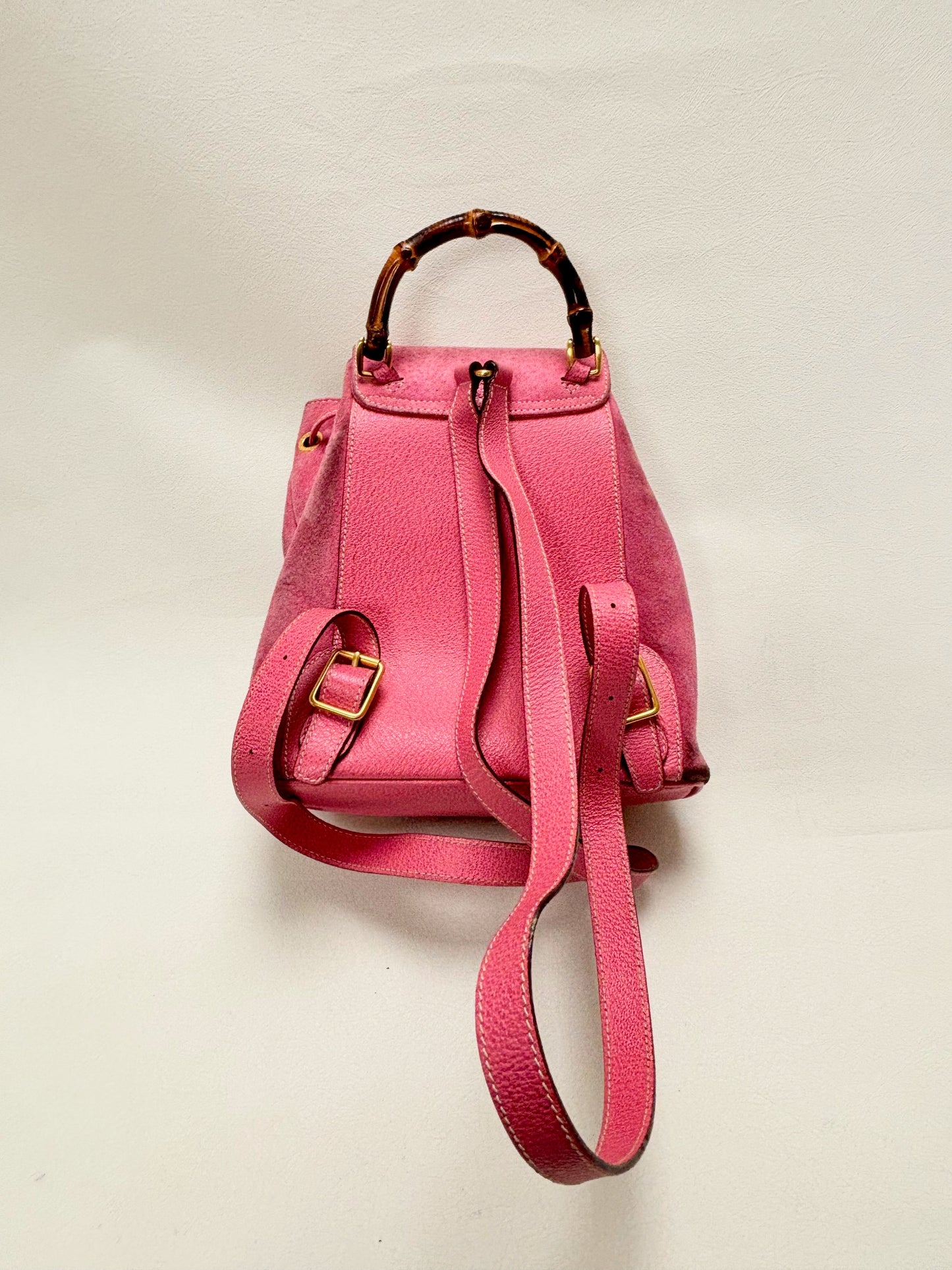 GUCCI Sac à dos bambou