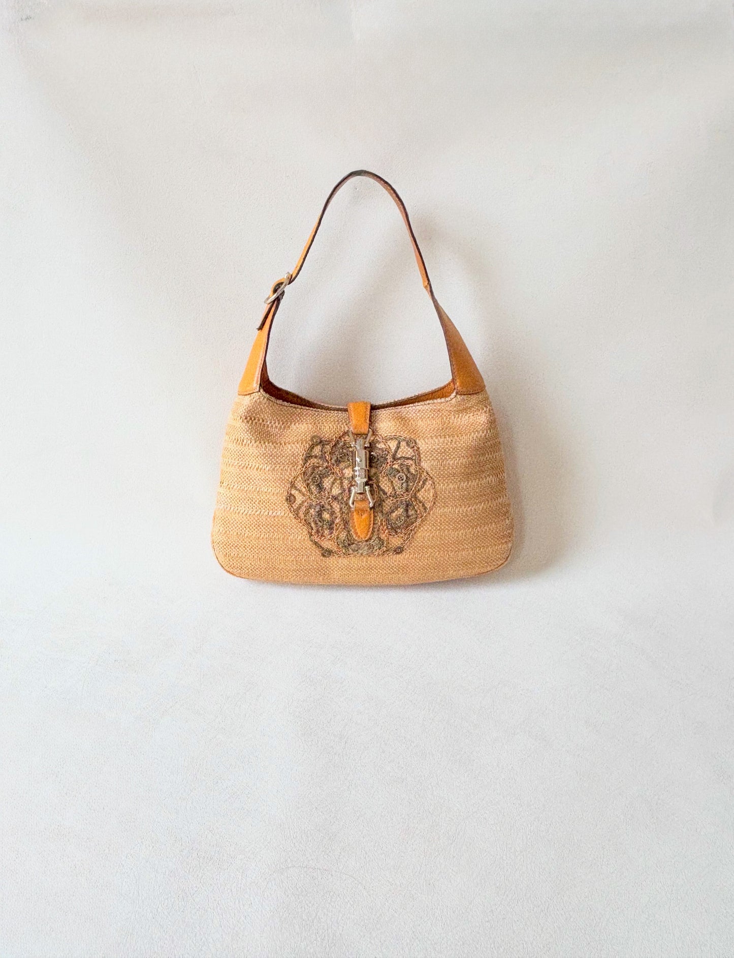 GUCCI Sac Jackie Raphia
