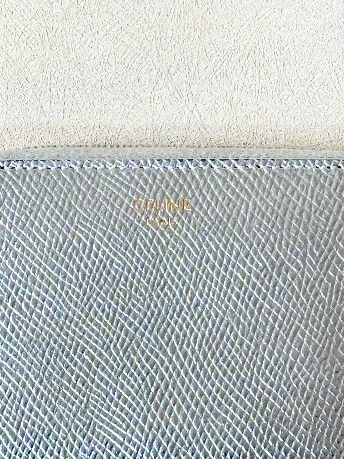 CÉLINE Portefeuille argent