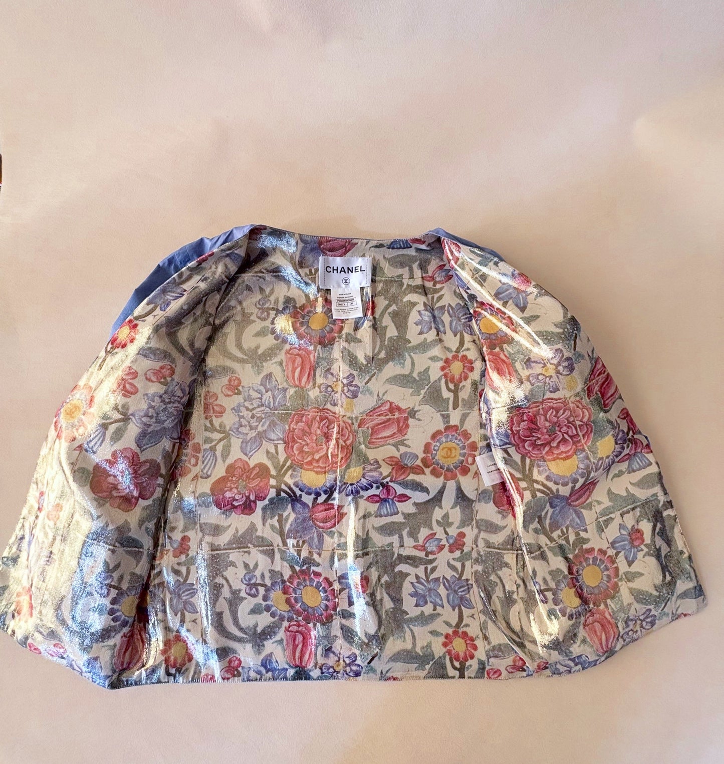 CHANEL Veste cuir 2015