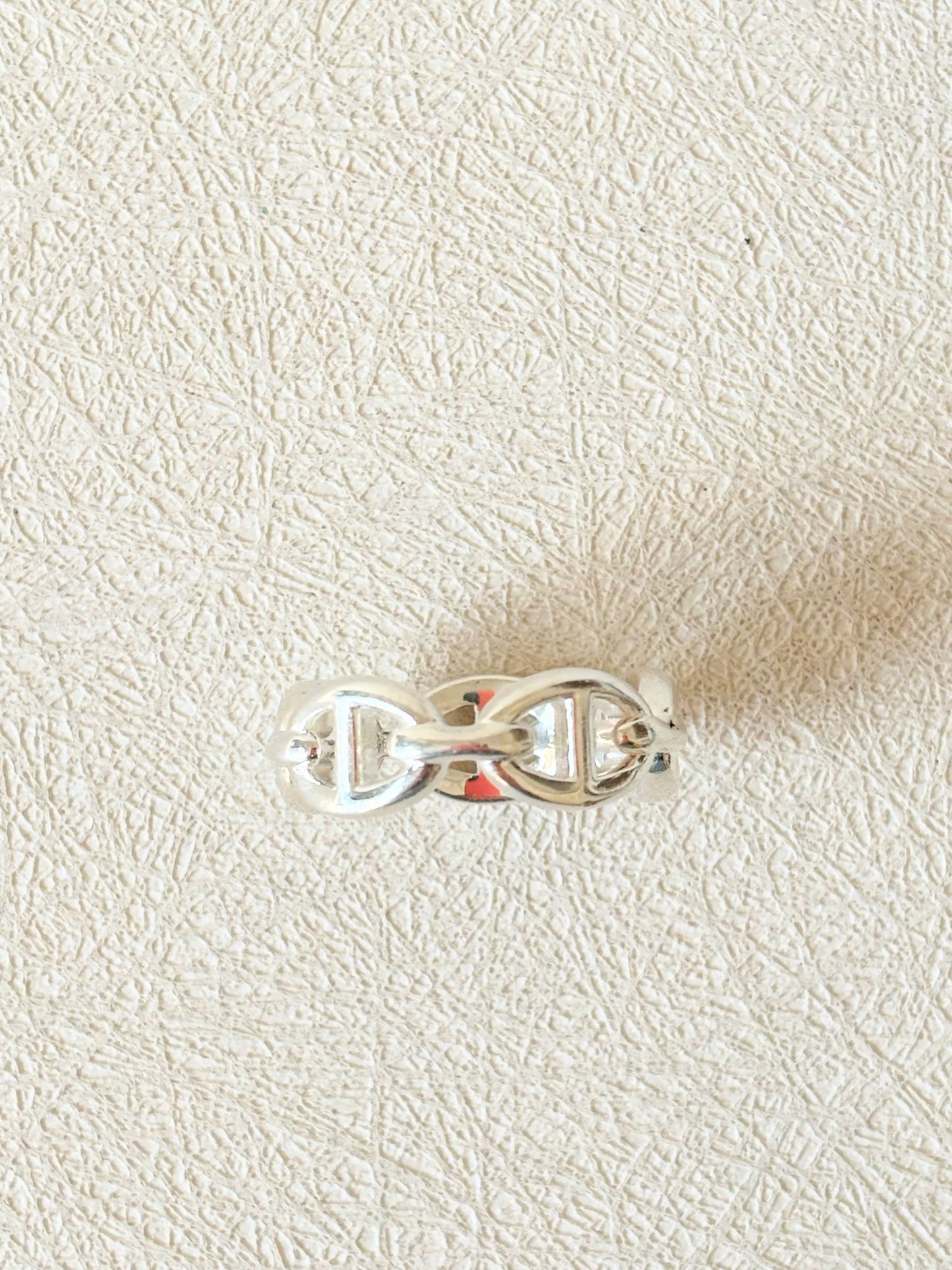 HERMÈS Bague Chaîne d'ancre