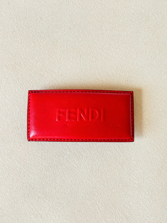 FENDI Barrette cuir