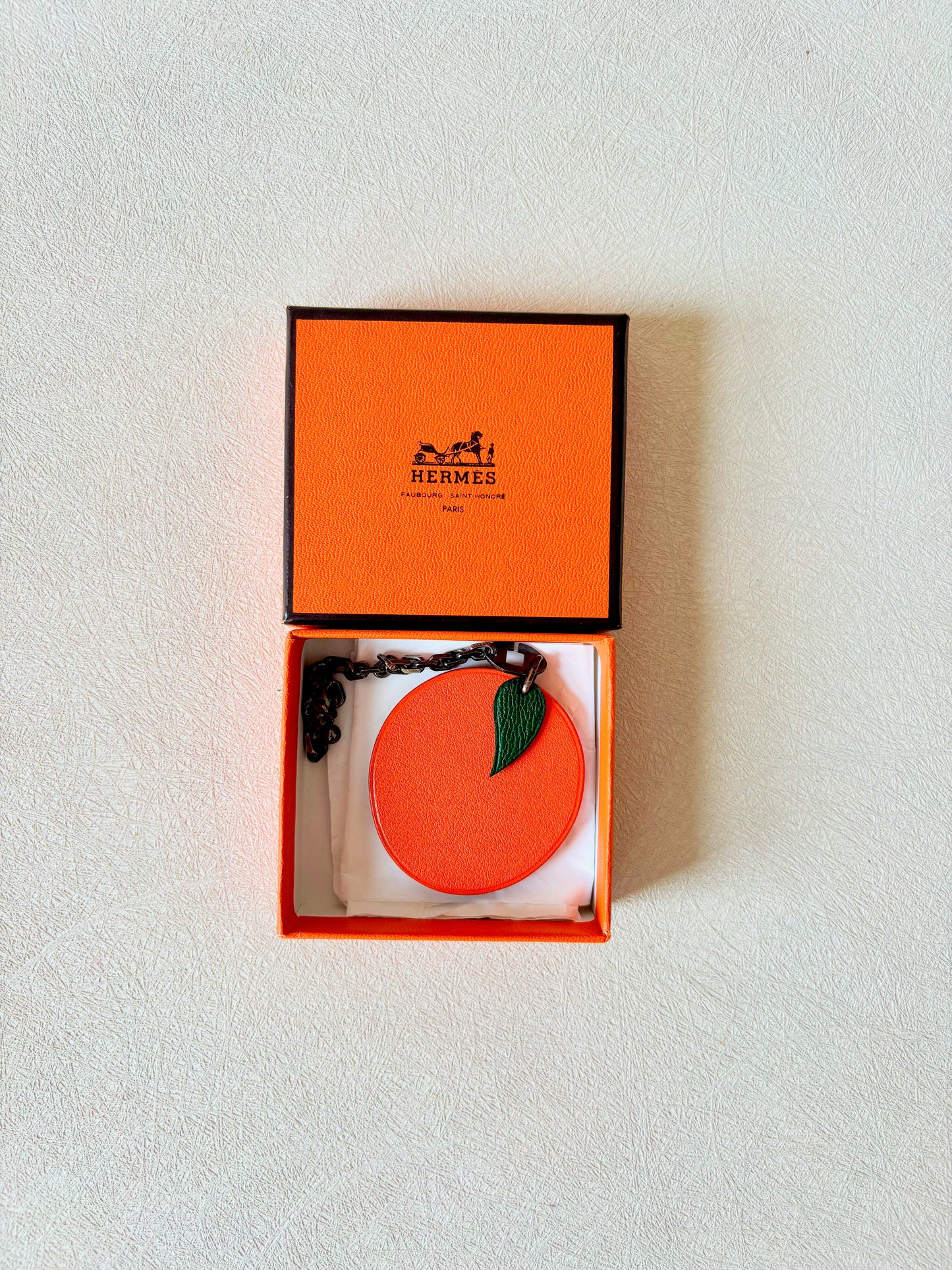 HERMÈS Porte-clés Orange