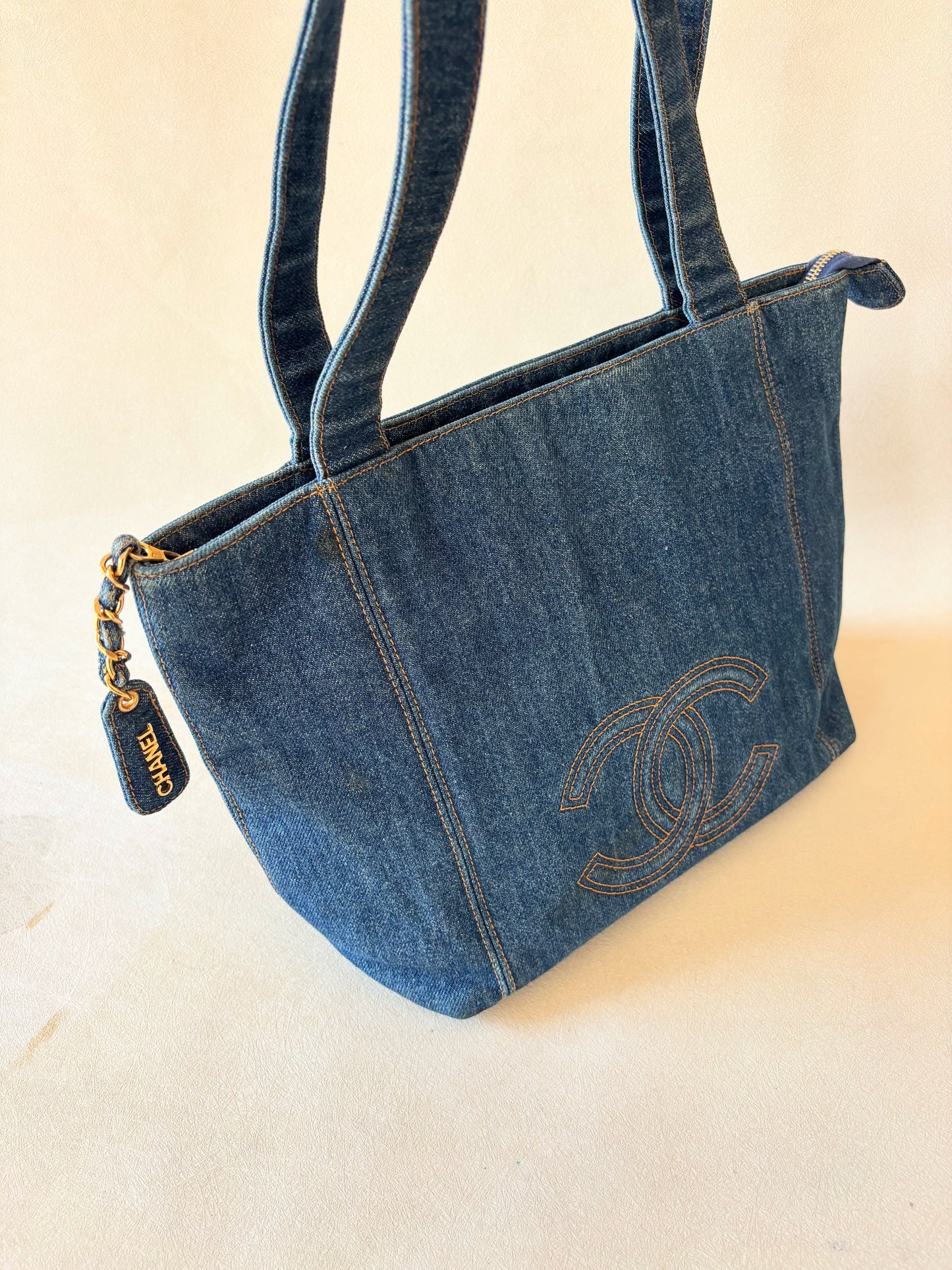 CHANEL Cabas denim