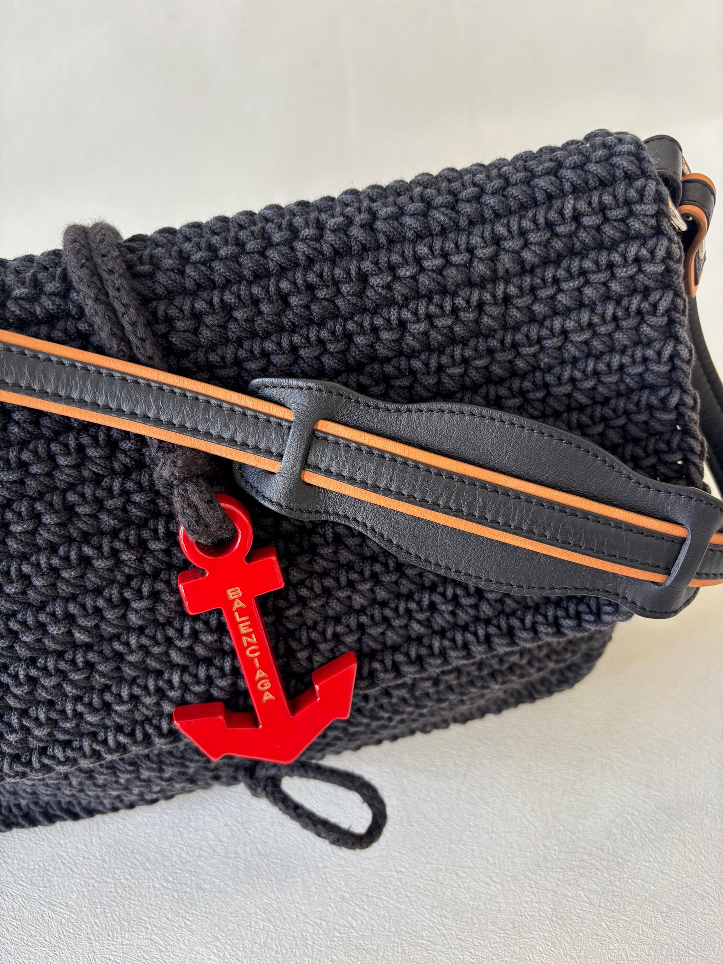 BALENCIAGA Sac Crochet Ancre