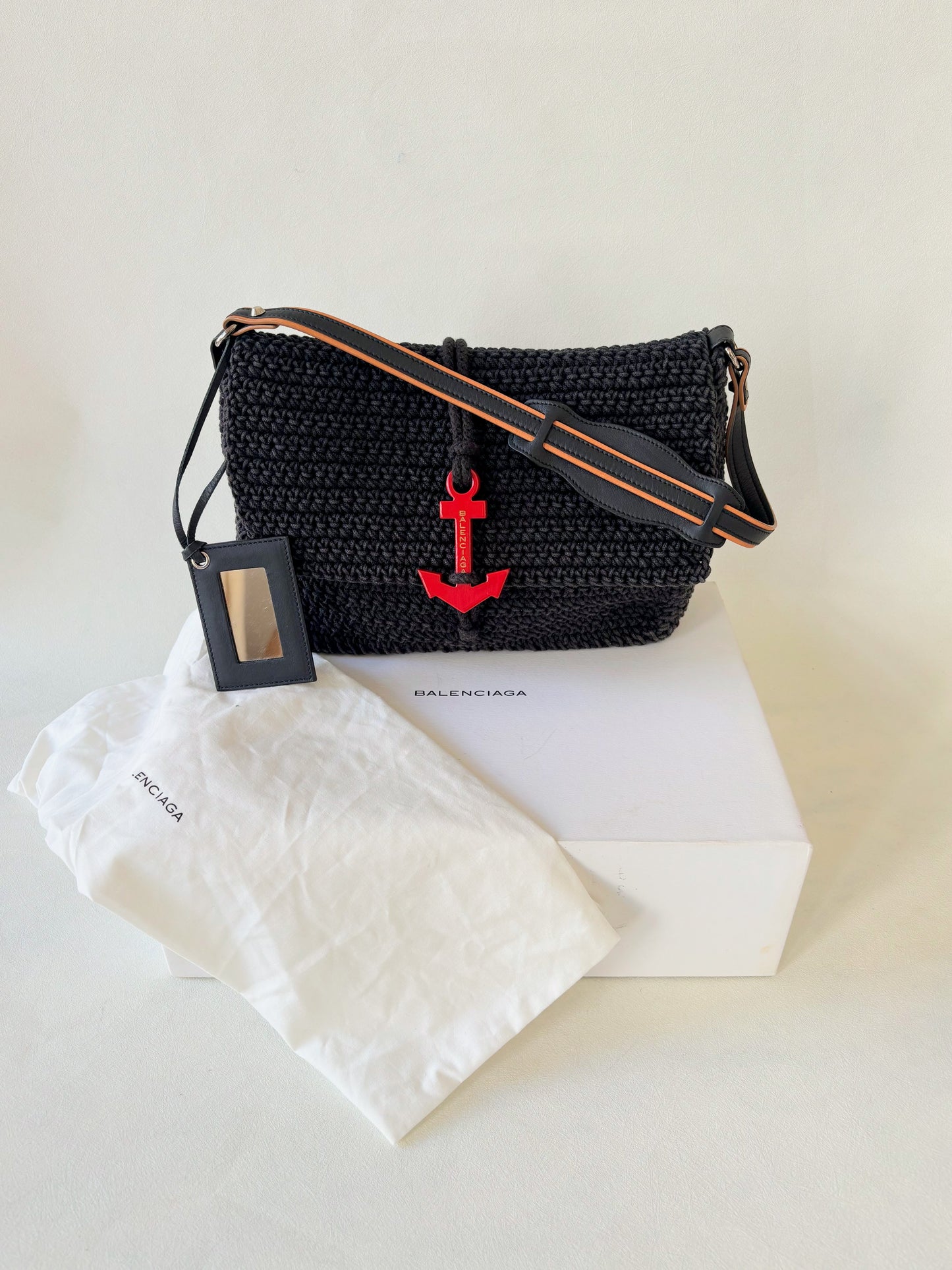 BALENCIAGA Sac Crochet Ancre