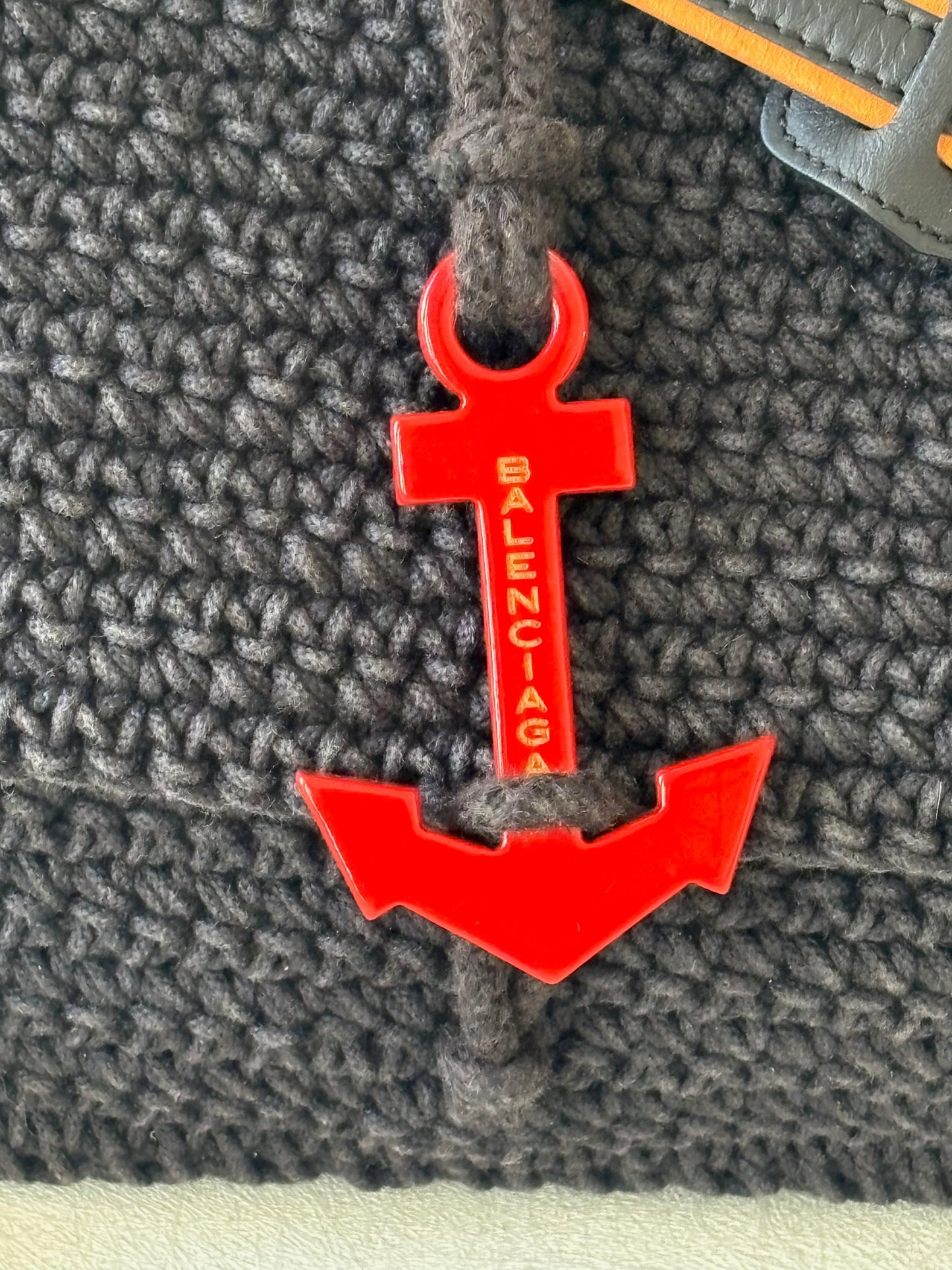 BALENCIAGA Sac Crochet Ancre