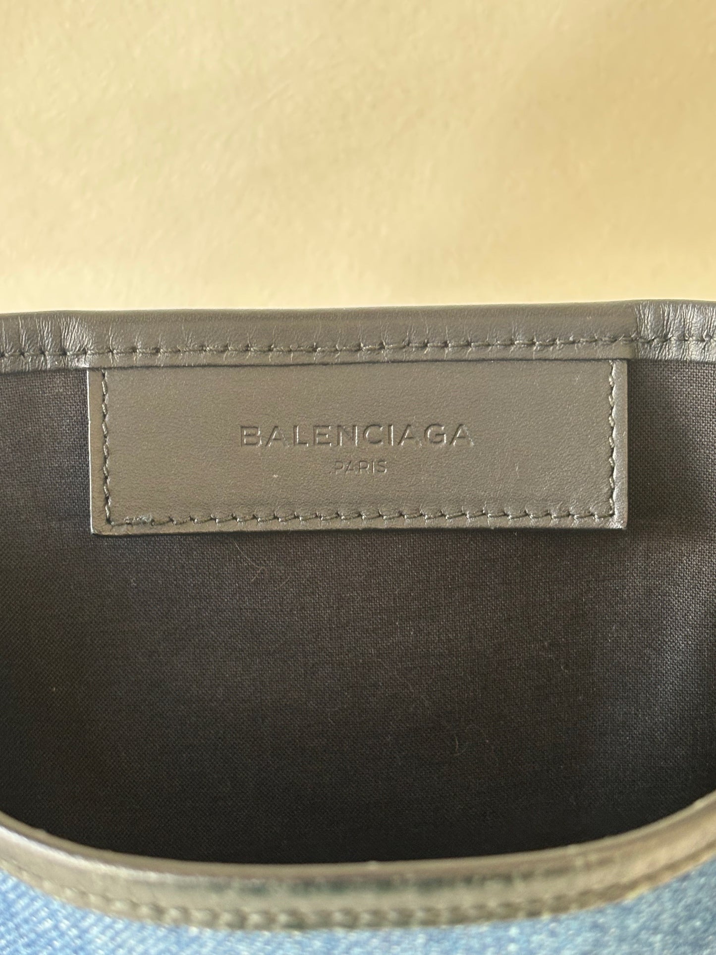 BALENCIAGA Sac cabas Denim