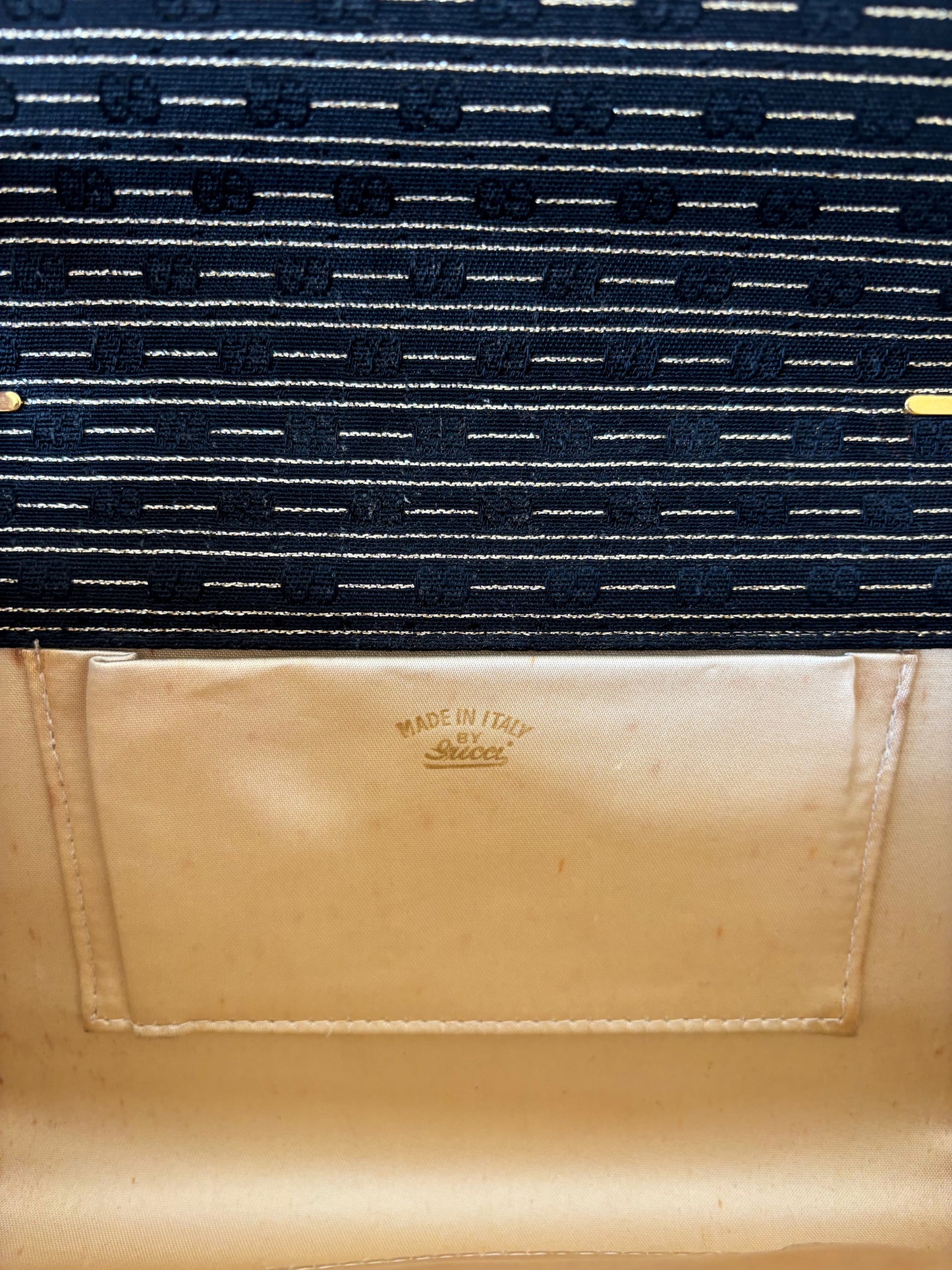 GUCCI Sac Pochette en lamé
