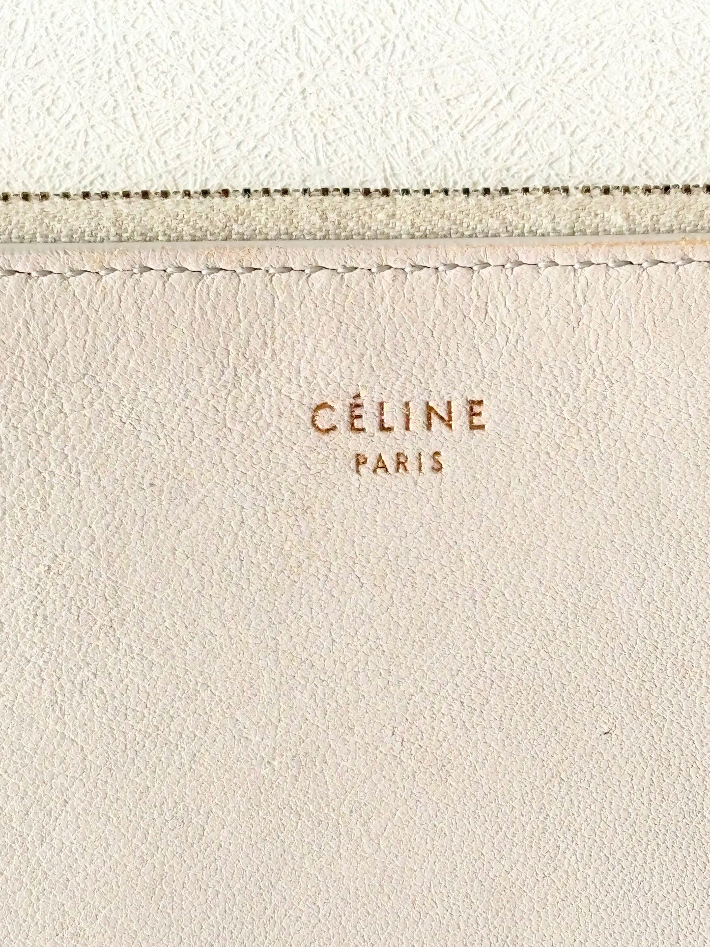 CÉLINE Pochette bicolore
