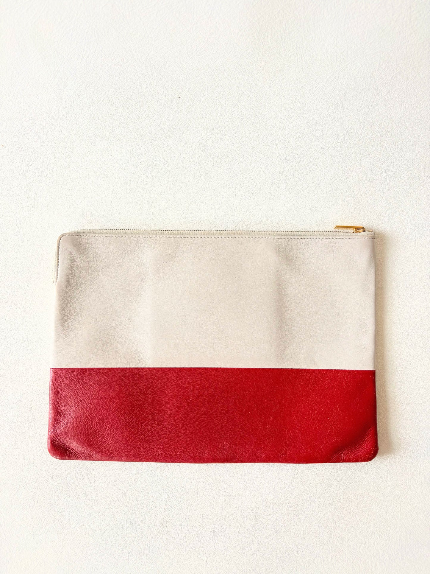 CÉLINE Pochette bicolore