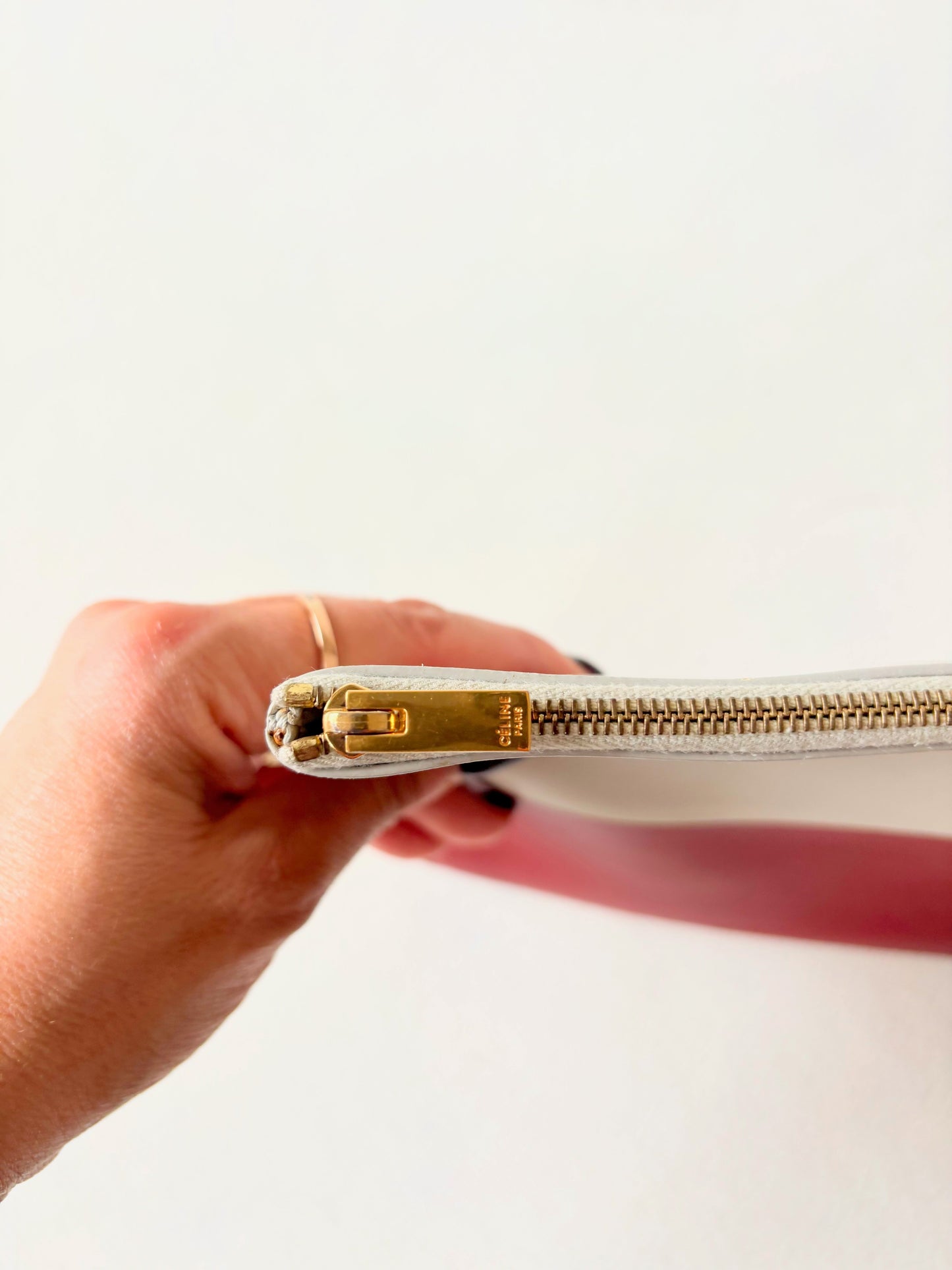 CÉLINE Pochette bicolore