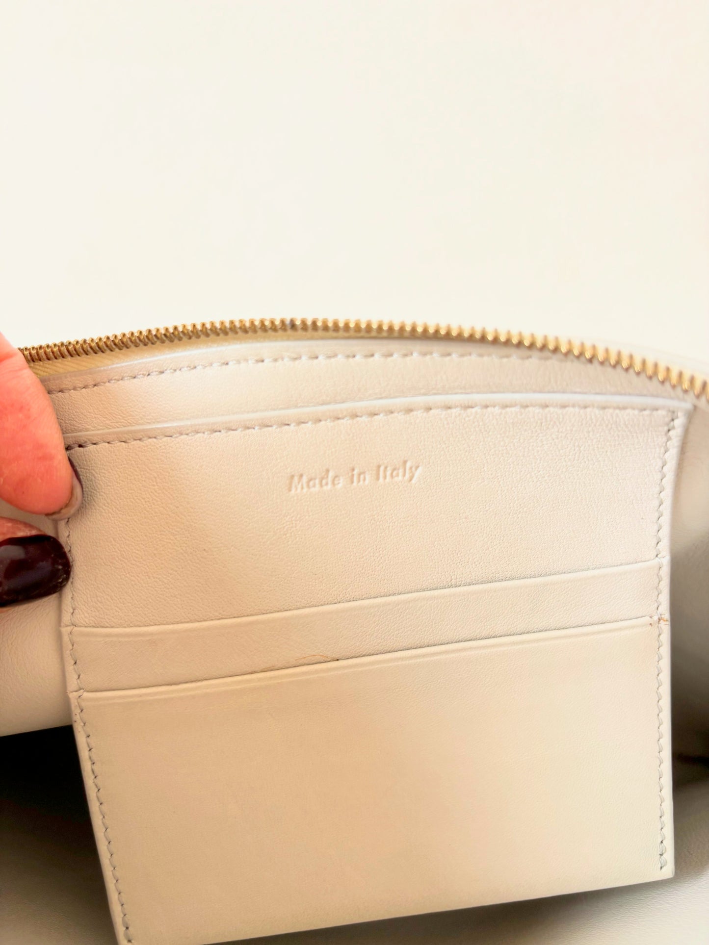 CÉLINE Pochette bicolore