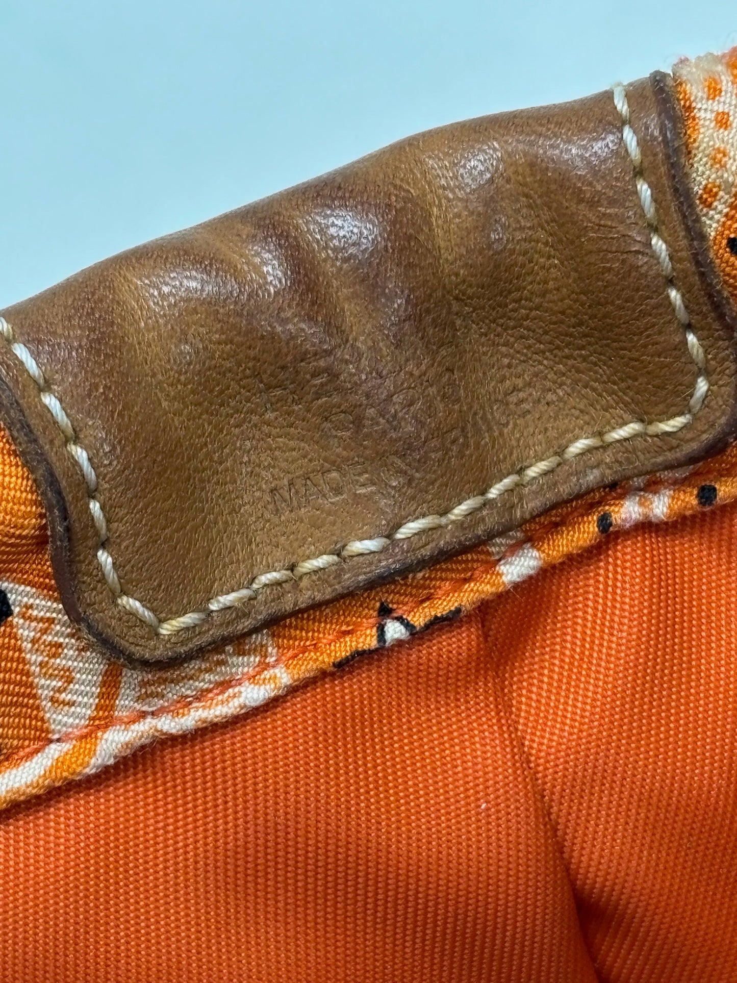 HERMÈS Pochette Fourbi Bandana