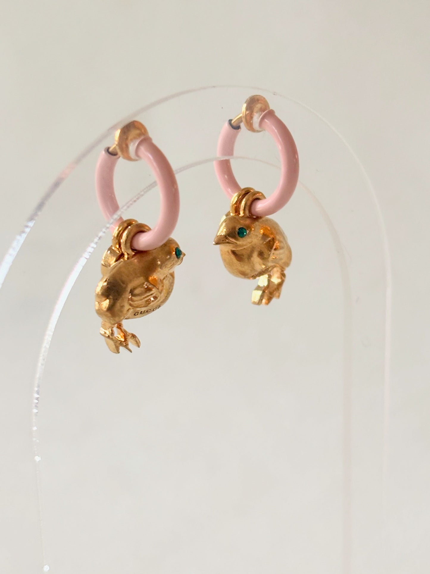 GUCCI Boucles d'oreilles oiseau
