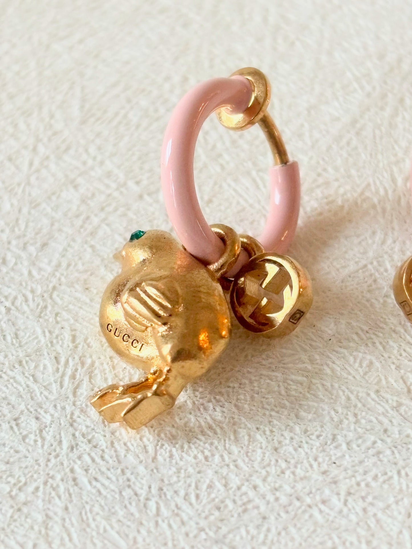 GUCCI Boucles d'oreilles oiseau