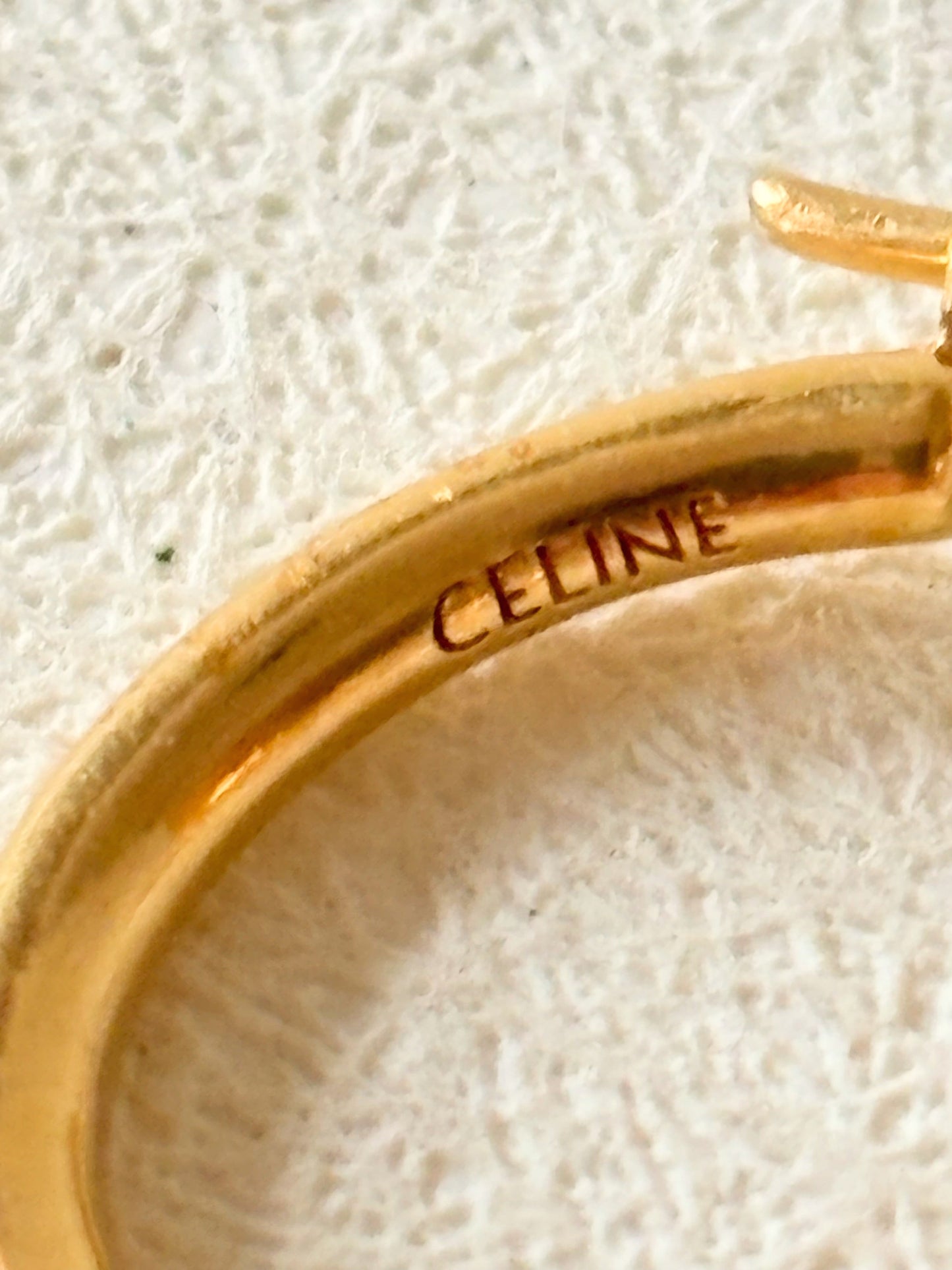 CÉLINE Boucle d'oreille Knot solitaire