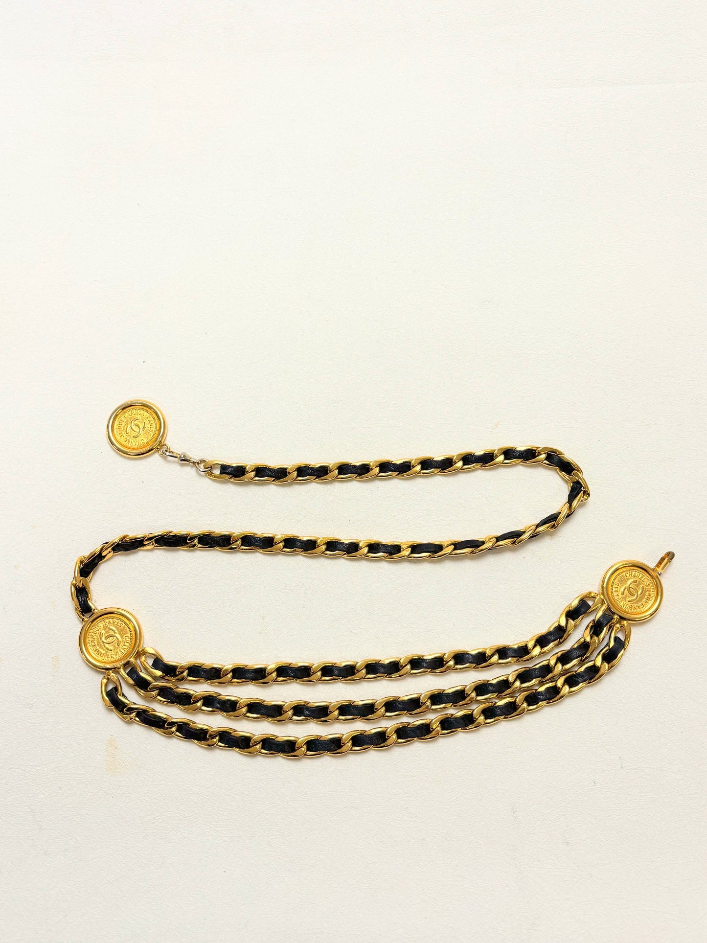 CHANEL Ceinture triple Rang