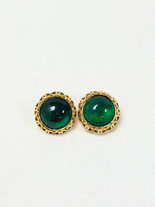 CHANEL Boucles d'oreilles Gripoix