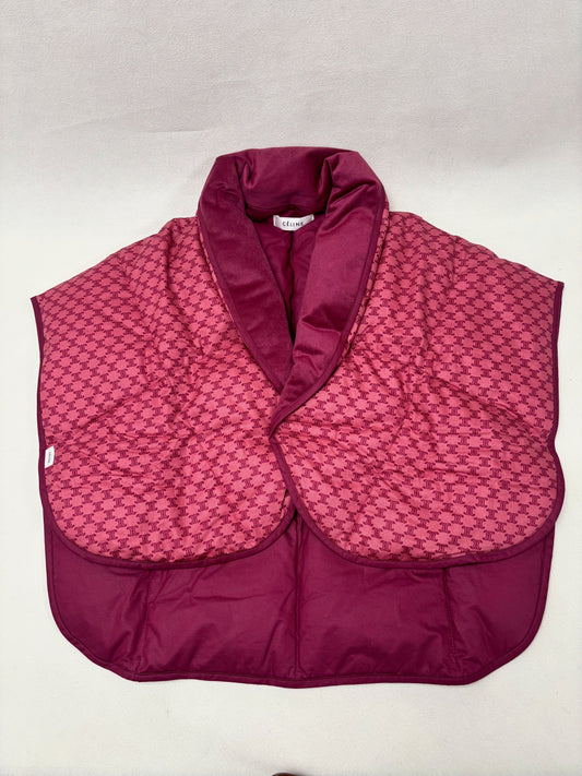 CÉLINE Poncho matelassé