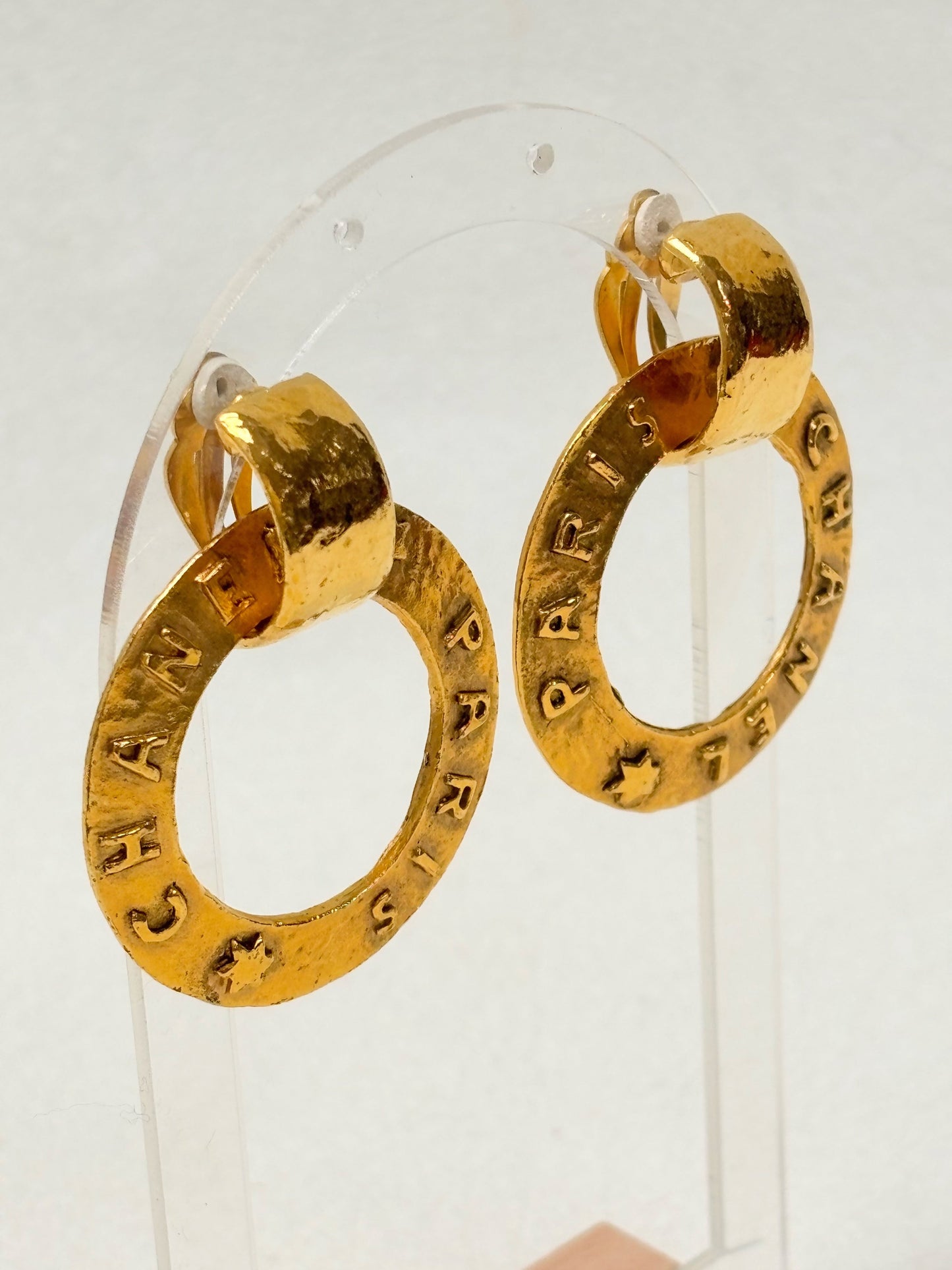 CHANEL Boucles d'oreilles Hoop