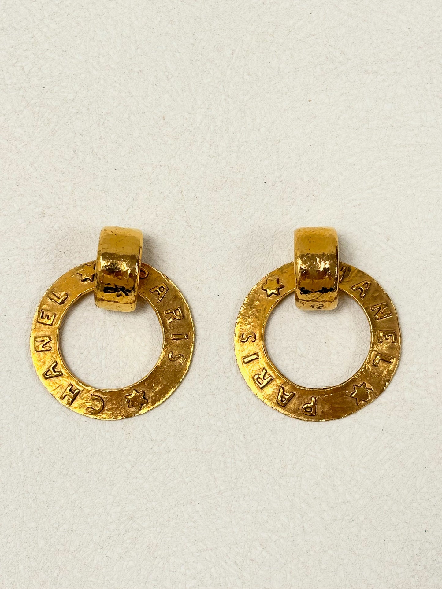 CHANEL Boucles d'oreilles Hoop
