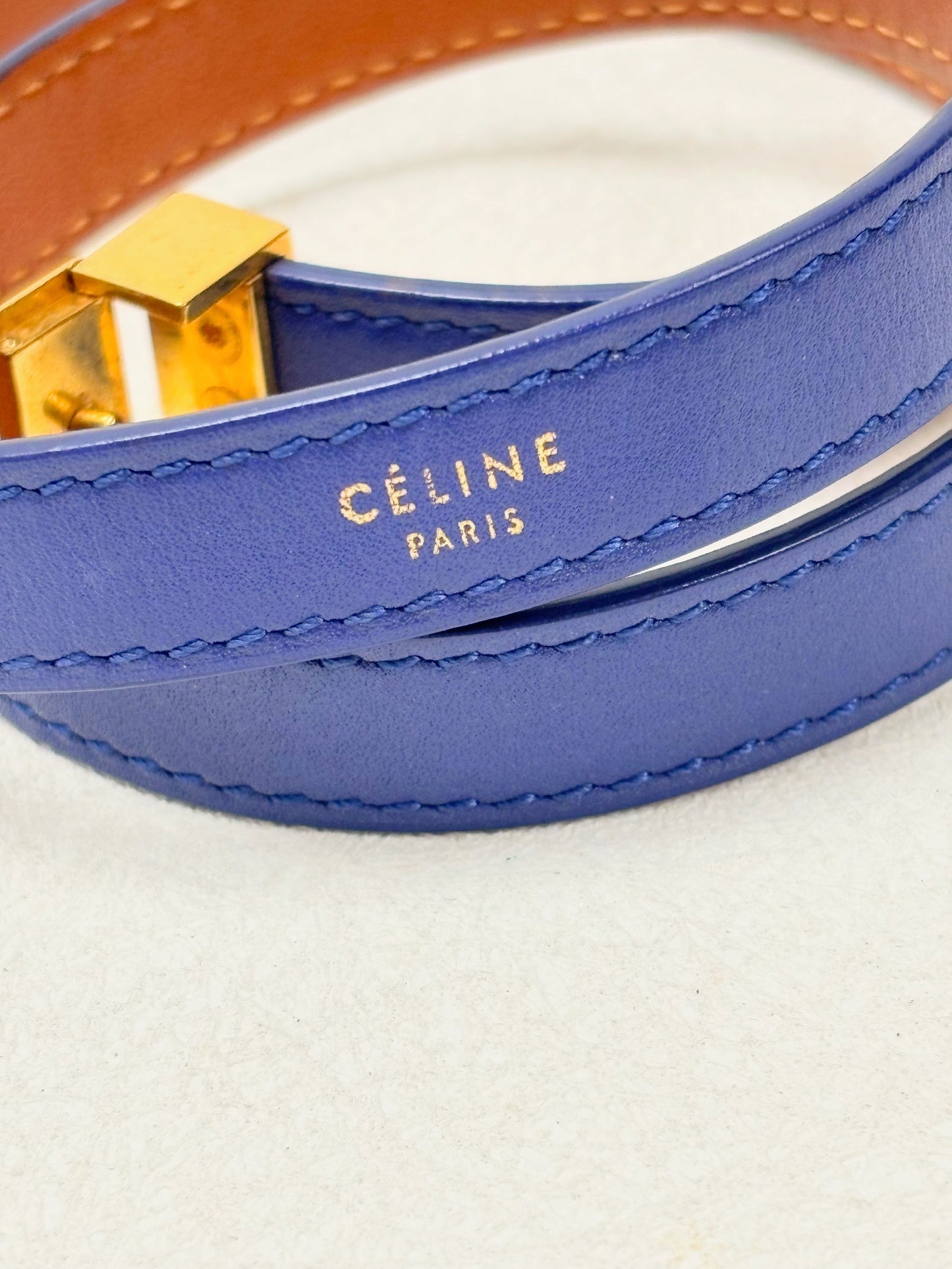 CÉLINE Bracelet Triple Tour