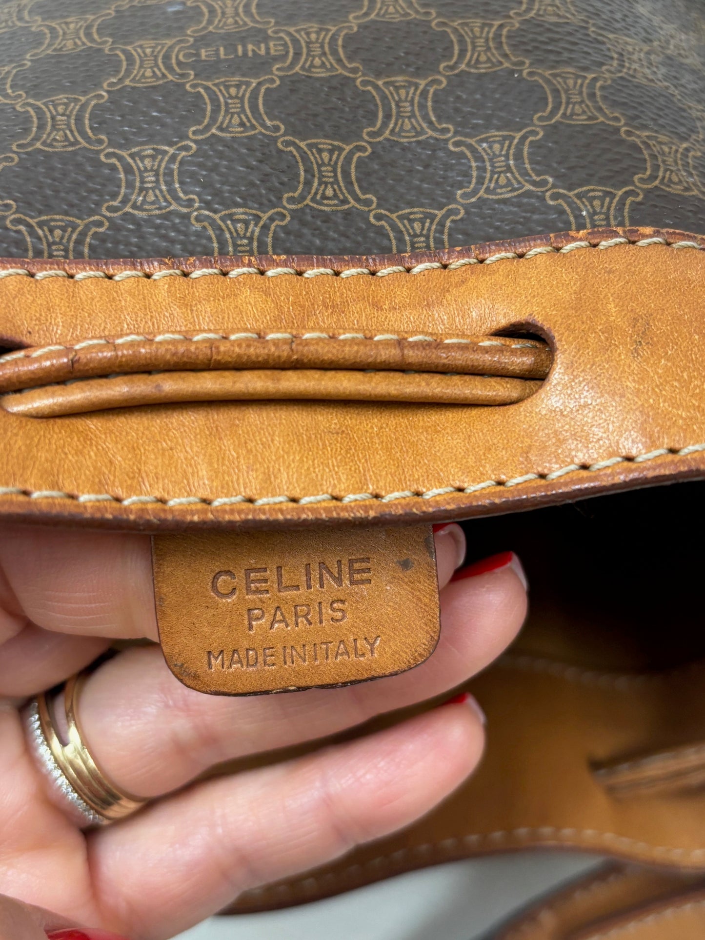 CÉLINE Sac Seau Triomphe