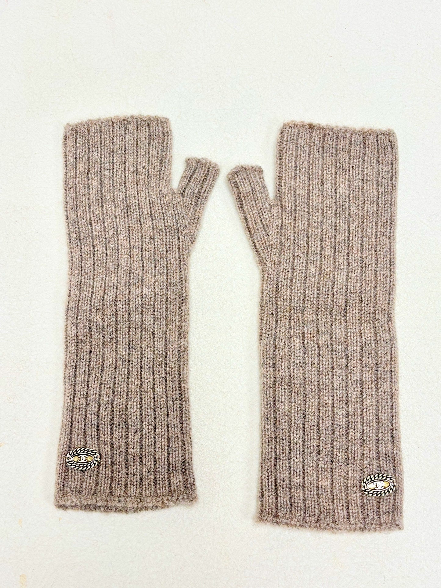 CHANEL Mitaines Cachemire