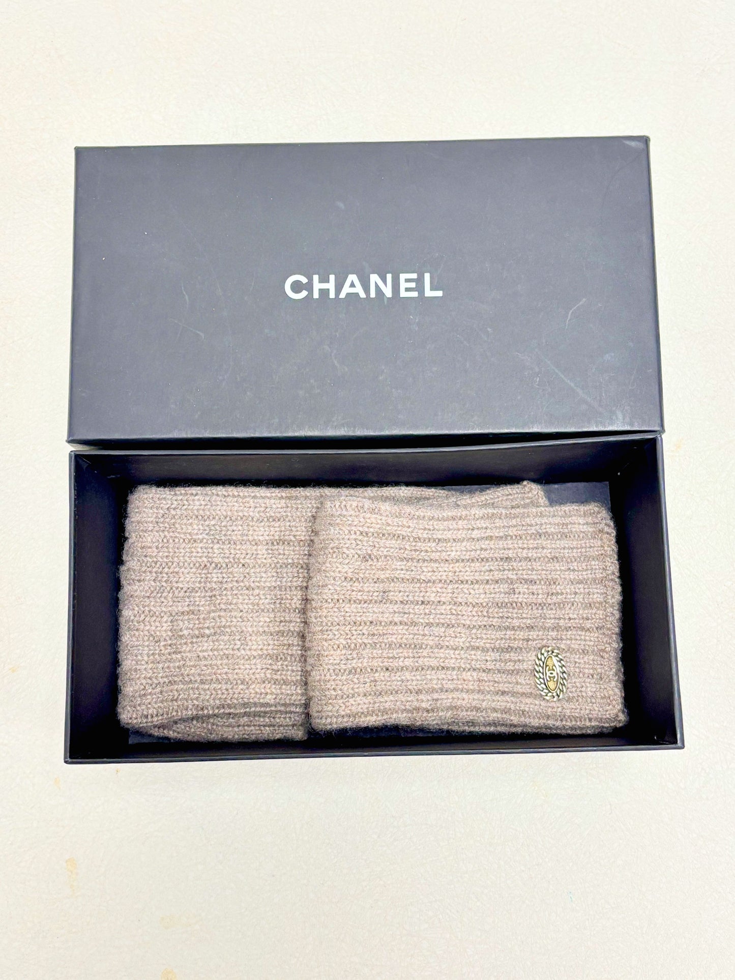 CHANEL Mitaines Cachemire