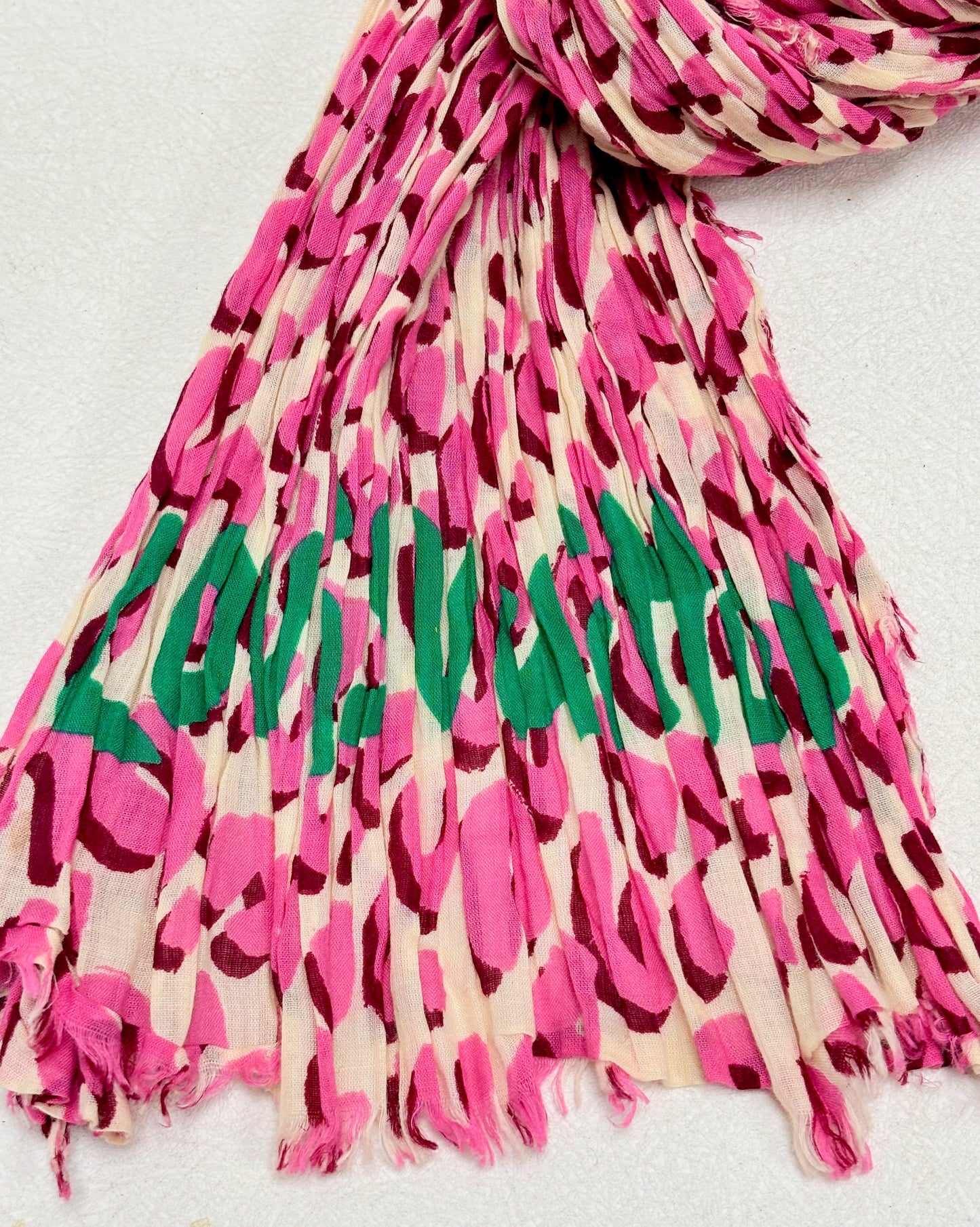 LOUIS VUITTON x Stephen Sprouse Foulard