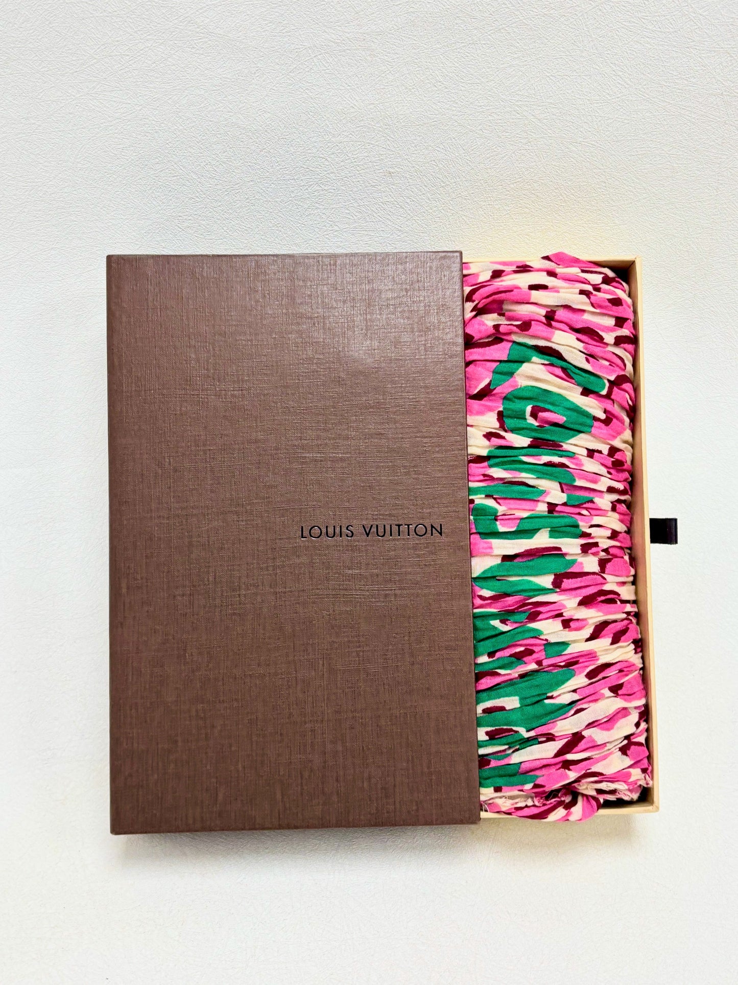 LOUIS VUITTON x Stephen Sprouse Foulard