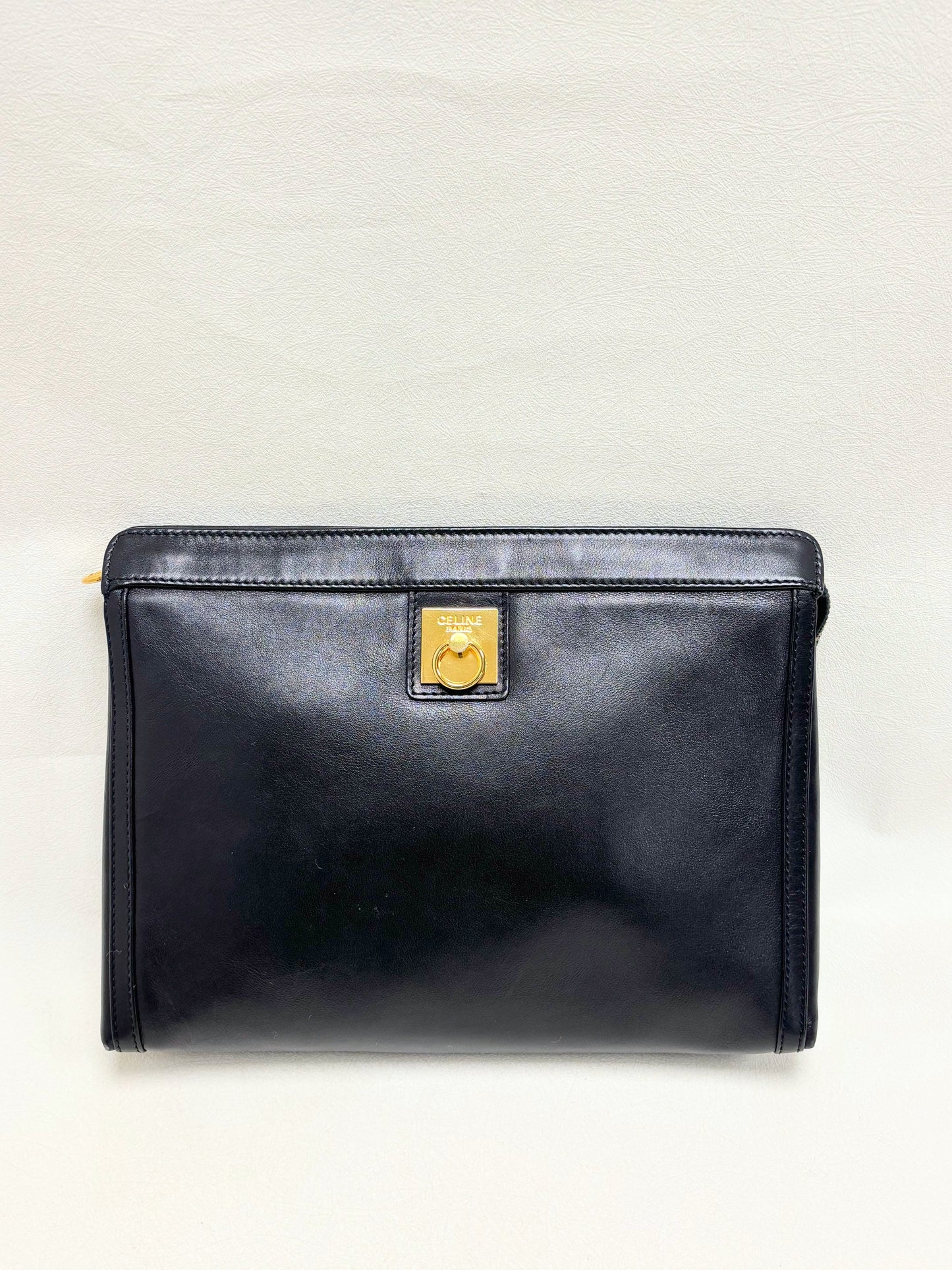 CÉLINE Pochette cuir