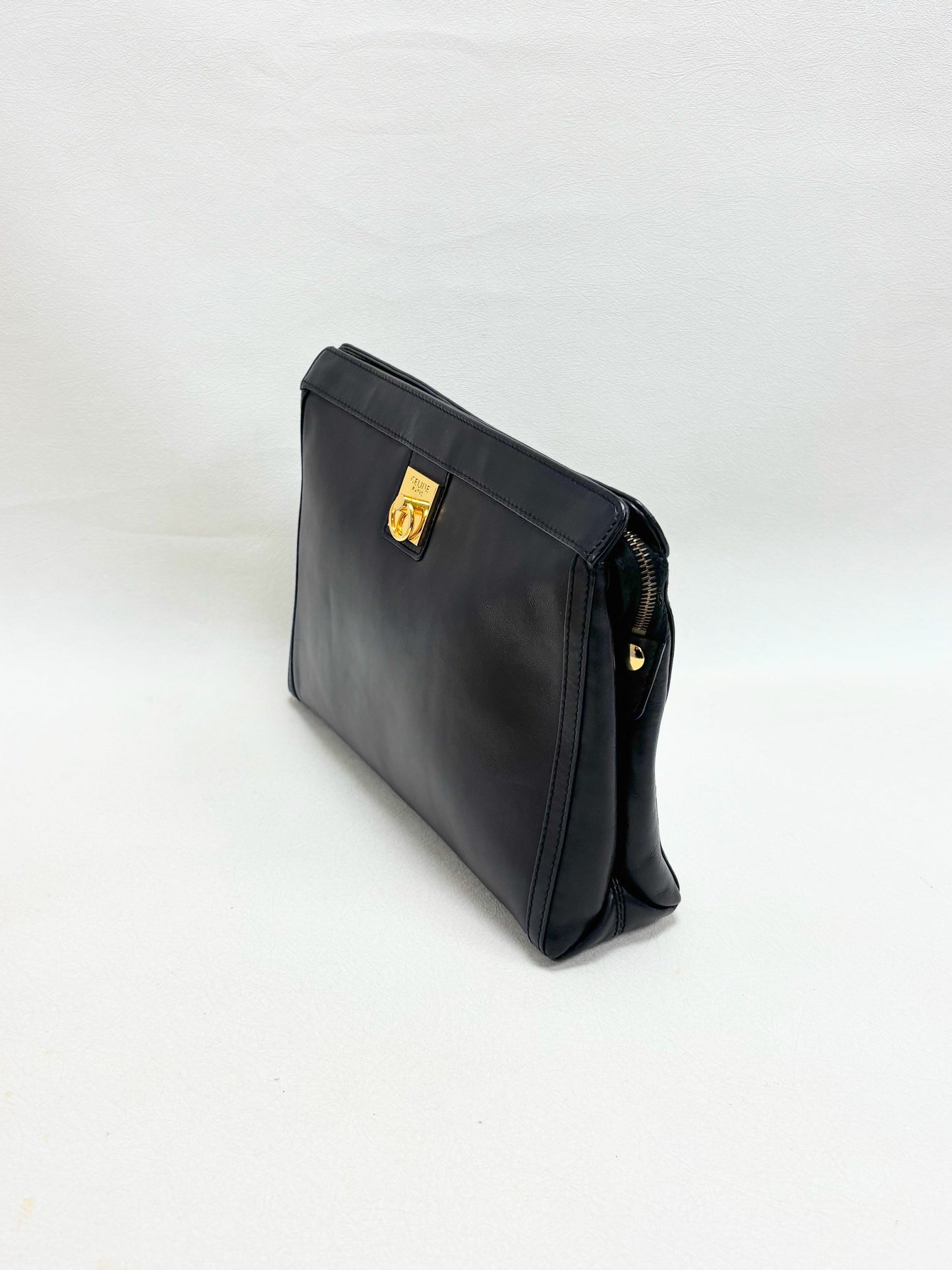 CÉLINE Pochette cuir