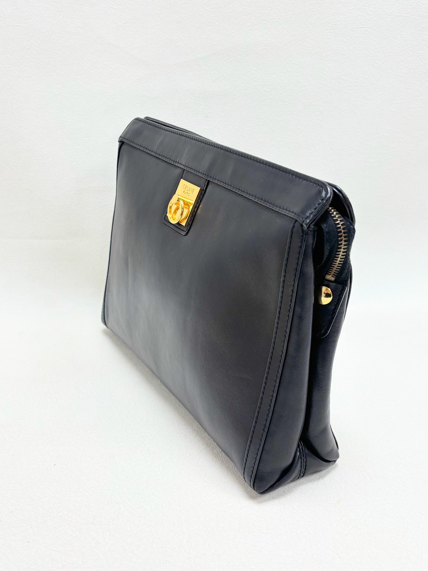 CÉLINE Pochette cuir