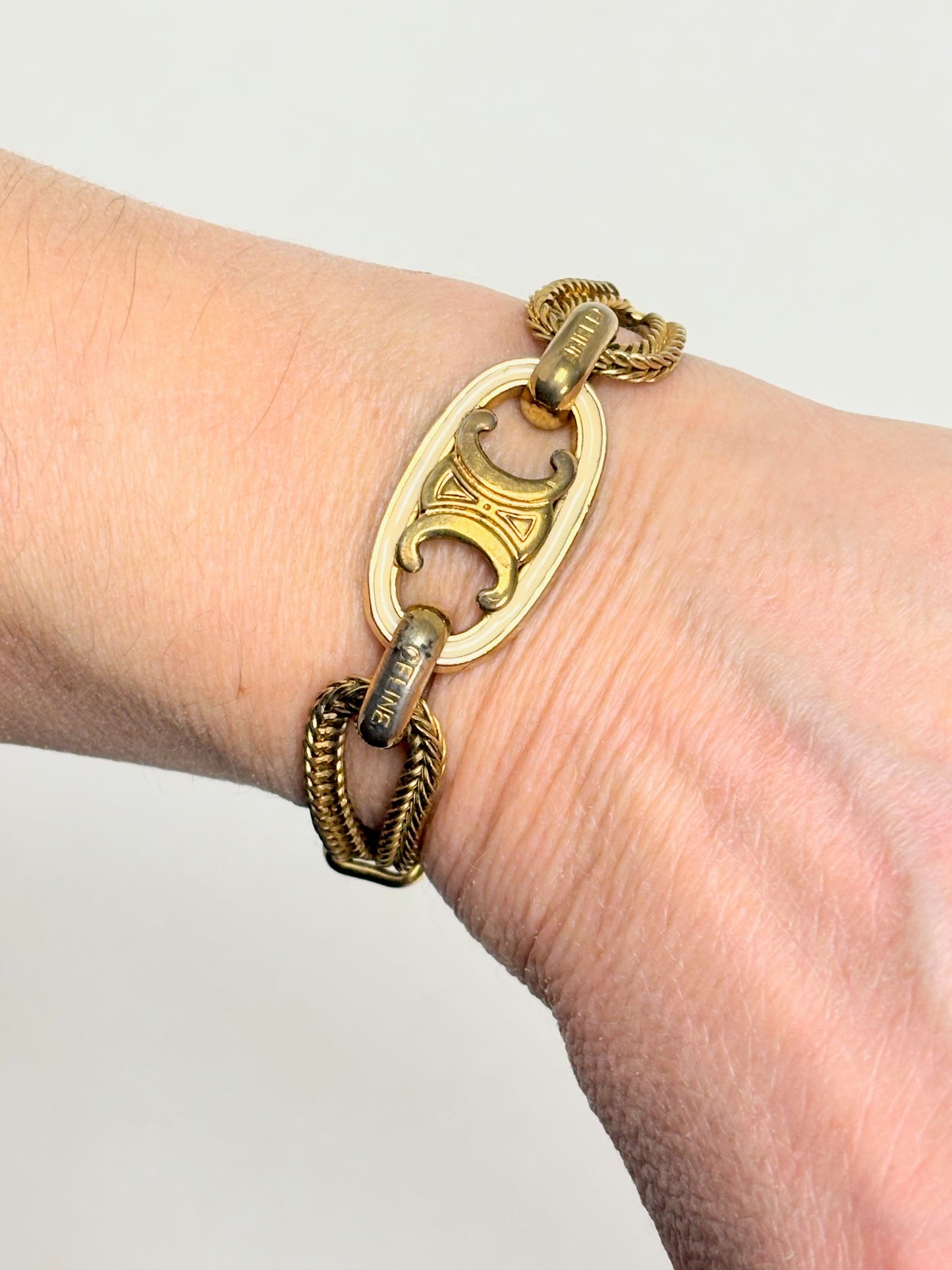 CÉLINE Bracelet Maille Triomphe