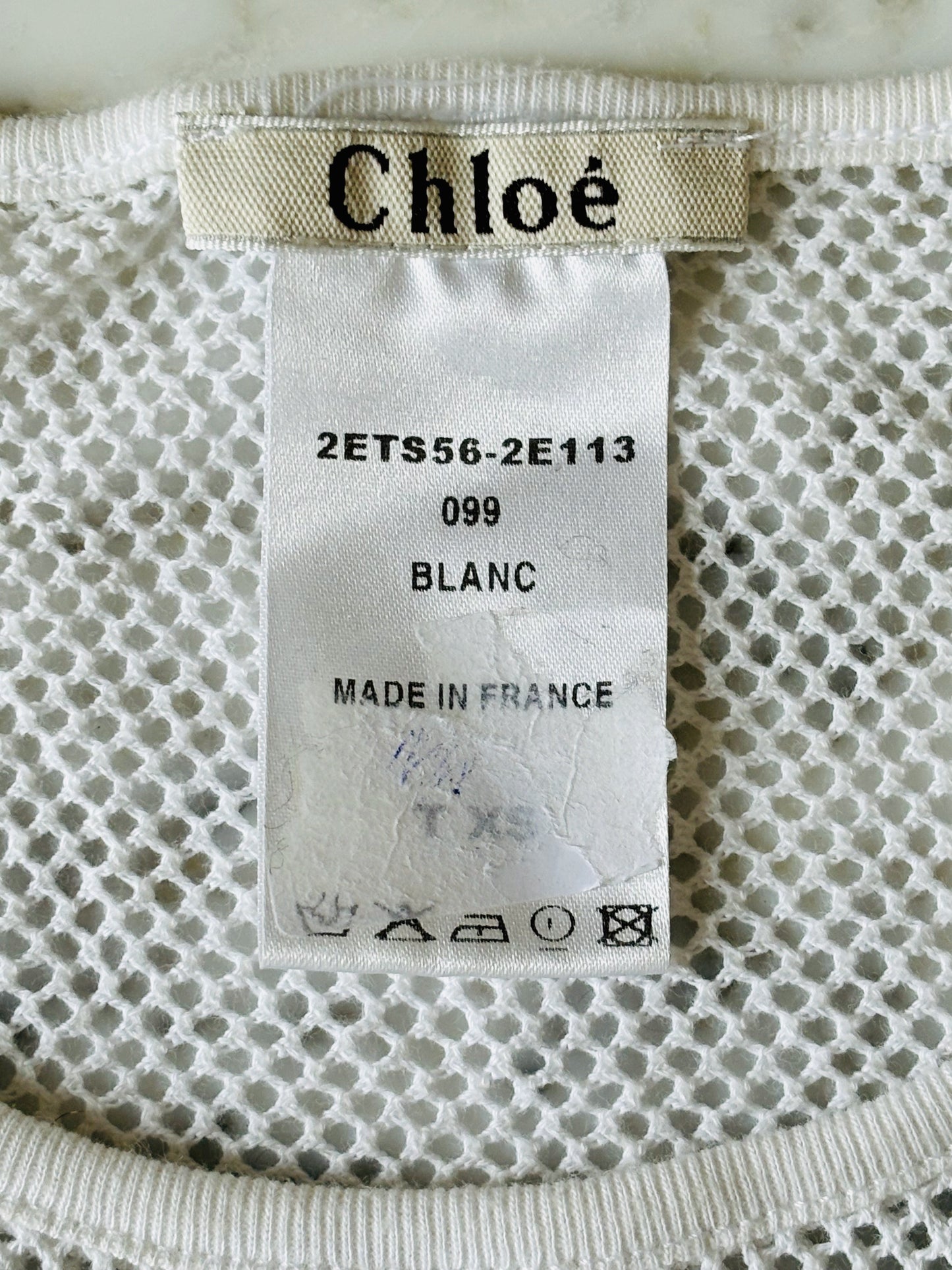 CHLOÉ Top Mesh 2002