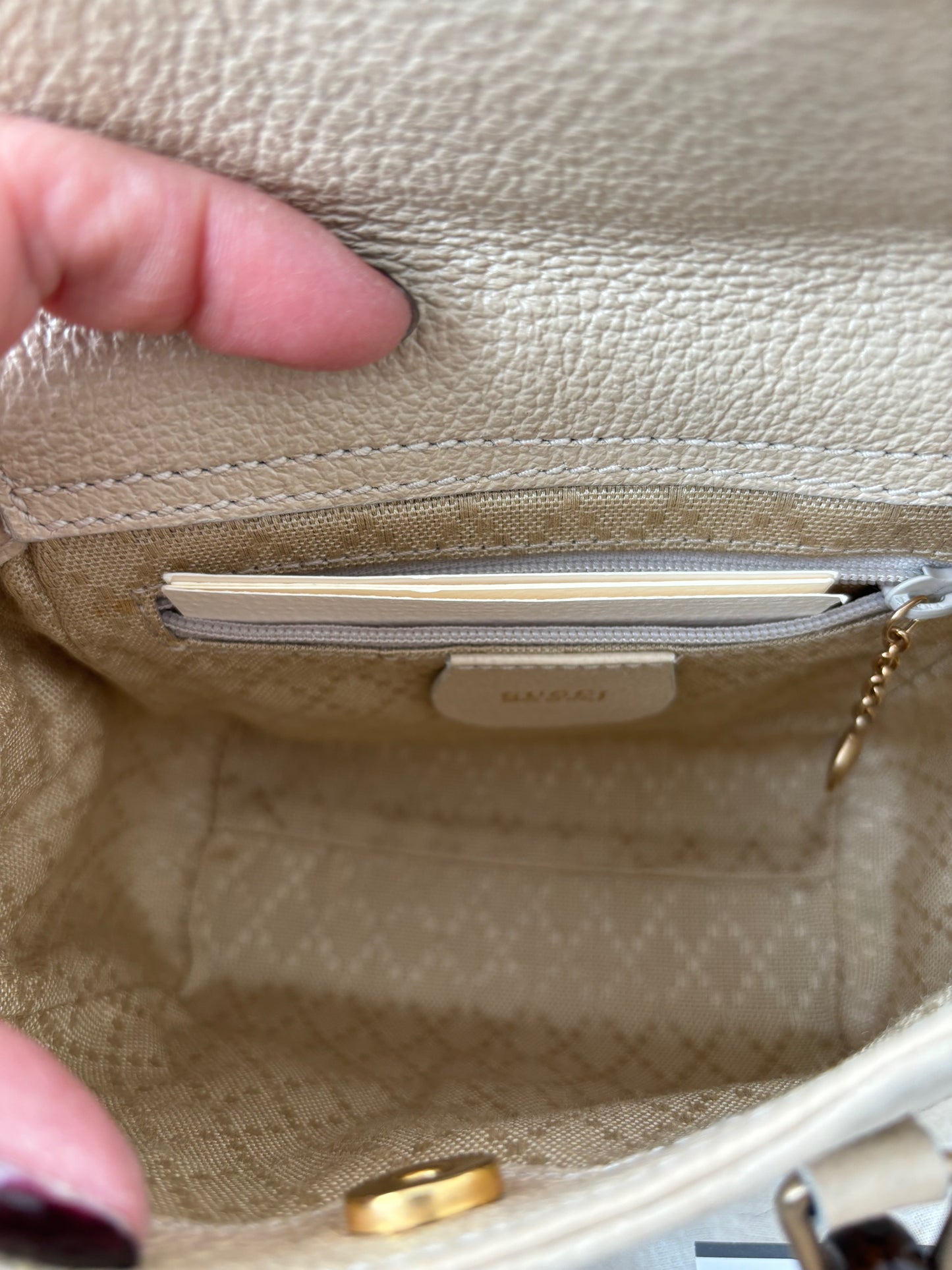 GUCCI Mini-sac bambou