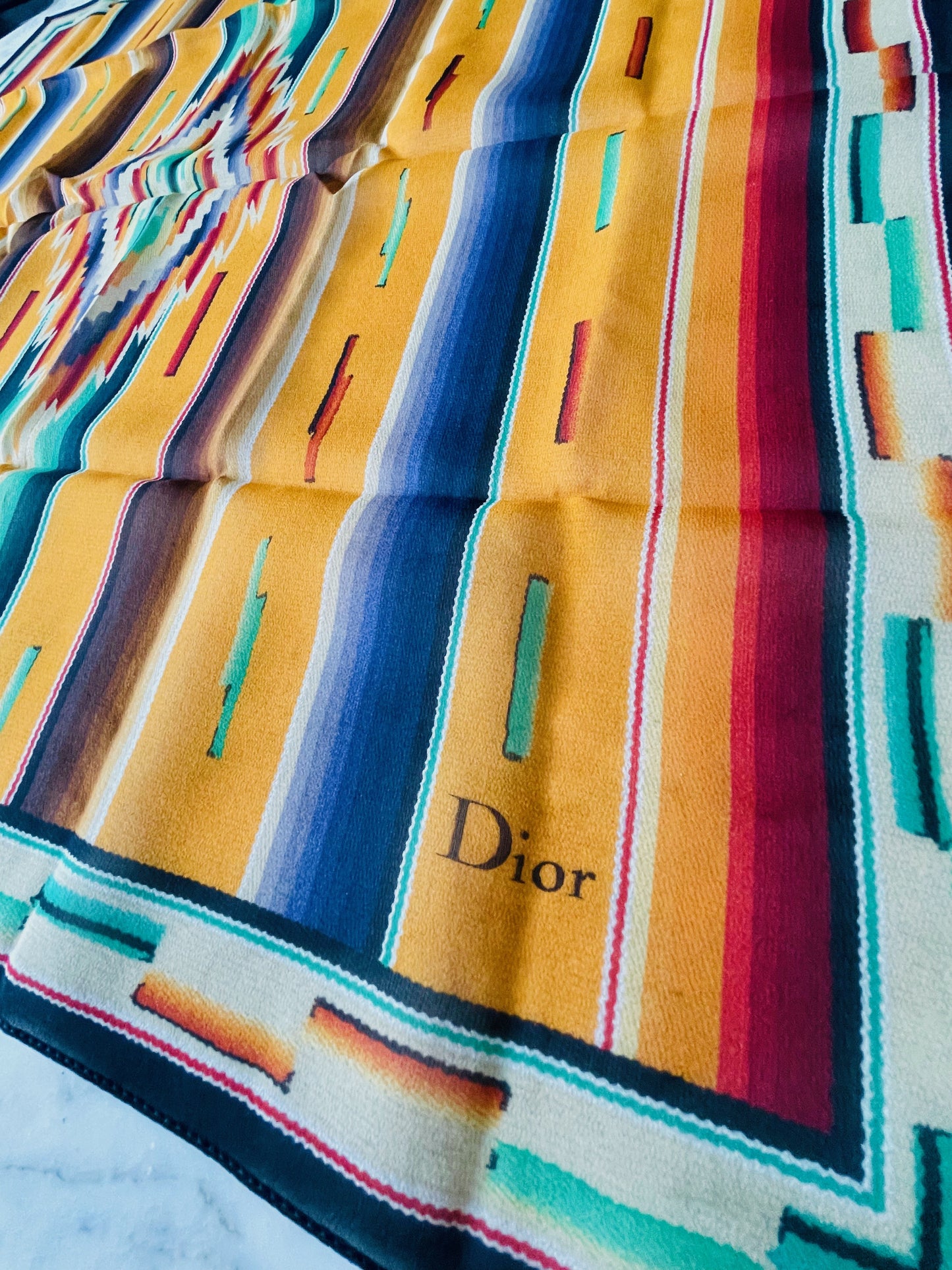 DIOR Foulard en soie