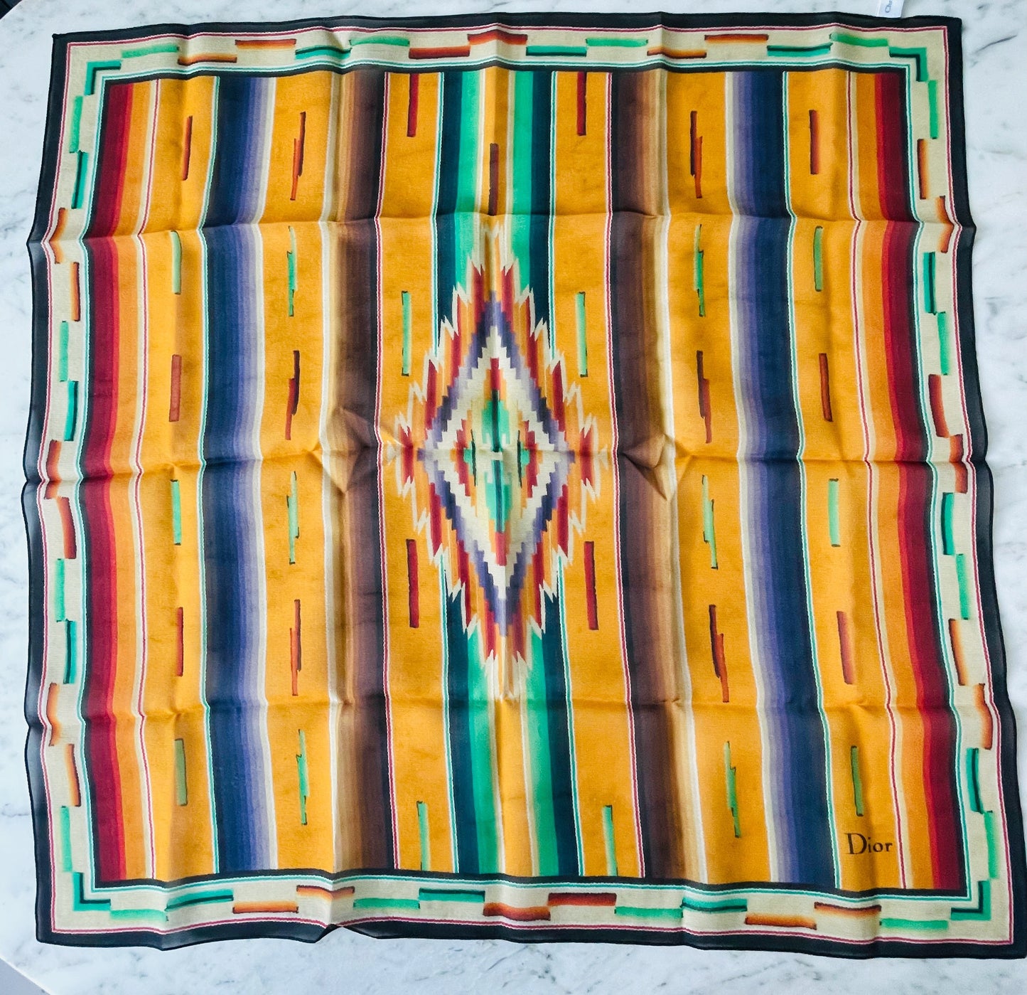 DIOR Foulard en soie